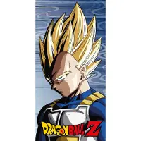Halantex Z Strandlaken, Son Goku- 70 x 140 cm - Katoen