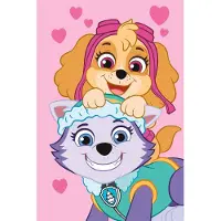 Paw Patrol Fleece deken, Girl Time - 100 x 150 cm - Polyester