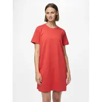 Pieces Sweat Dress - Loungewear Dress - Slaapshirt - Katoenen nachthemd - Blauw / L