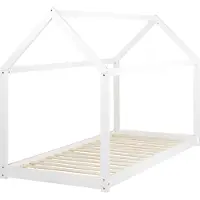 Beliani TOSSE - Kinderbed - Wit - 90 x 200 cm - Hout