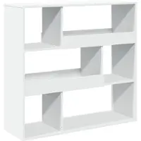 vidaXL Kamerscherm 100x33x94,5 cm bewerkt hout wit