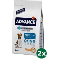 Advance 2x3 kg mini adult hondenvoer