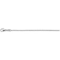 The Jewelry Collection Zilver Gerhodineerde Collier gourmet 1 1330155 36 cm