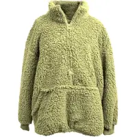 Unique living hoodie willow tea green -60x67cm