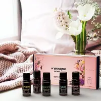 Wessper Wellness Etherische Olie Set van 5 stuks in geschenk verpakking