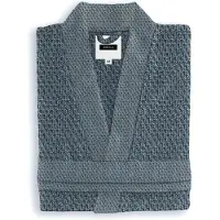 ISleep Badjas Grant - 100% Katoen - Unisex - Maat M - Insignia Blue