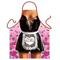 Benza Sexy Maid schort - Leuke Grappige Mooie Keukenschort