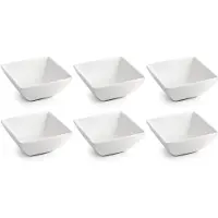 BonBistro Kommen Yong Squito 18 x 18 cm - Wit - 6 stuks