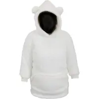 Unique living Hoodie pippa kids 50x70 cm d white