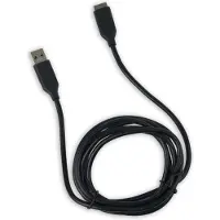 Muvit , 1,8 m Micro USB naar USB A 3.0 oplaad- en synchronisatiekabel, Zwart