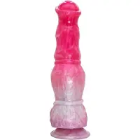 Unicorny Roze Silliconen Monster Dildo Pitchix van