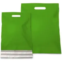 Artipack Verzendtassen Groen | 30 x 40 cm | retourstrip 70 micron (kleding webshop) - 20 stuks