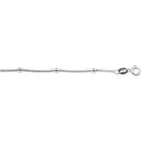 The Jewelry Collection Zilver Gerhodineerde Armband bolletjes 3 1329750