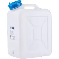 Hünersdorff 818300 818300, 31 l, Kunststoff, Natürlich, 365 mm, 252 mm, 482 mm Jerrycan met wijde hals 31 l