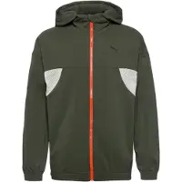 Puma ALWAYS ON WOVEN FULL ZIP JACKET Heren Sportvest - Dark Olive - Maat M