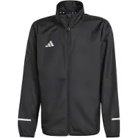 Adidas Outdoorjas 'Team' lichtgrijs / zwart