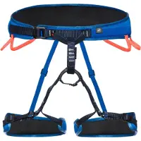 Mammut - Klimgordels - Ophir Fast Adjust Dark Gentian-Safety Orange voor Heren - Maat S - Blauw