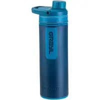 SmartaSaker - Ultrapress Purifier Bottle - Waterfilter 500 ml, blauw