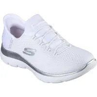 SKECHERS Sneakers laag 'Summits- Diamond Dream' zilver / wit