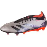 Adidas Voetbalschoen 'Predator Elite' zilvergrijs / neonoranje / zwart