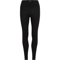 Icebreaker - Dames thermokleding - W Merino 260 Oasis High Rise Leggings Black voor Dames van Wol - Maat XS - Zwart