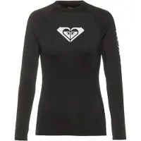 Roxy Functioneel shirt 'Whole Hearted' antraciet / wit