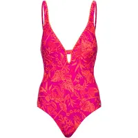 Venice beach Badpak oranje / pink