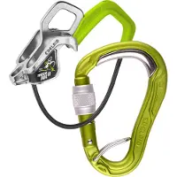 Edelrid - Zekerapparaten - Mega Jul Belay Kit Bulletproof Screw II Oasis voor Unisex - Groen