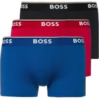 BOSS Boxershorts 'Power' navy / rood / zwart
