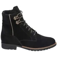 Durea 9776 wijdte K Veterschoenen | Maat 4 Dames Zwart