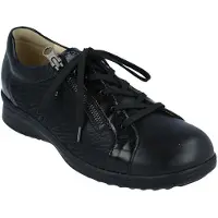 Finn Comfort Bexley Wijdte K Veterschoenen | Maat 4.5 Dames Zwart