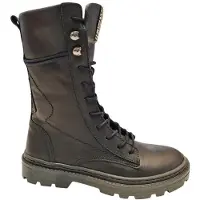 Jochie & Freaks Danica 24596 Laarzen | Maat 39 Meisjes Zwart