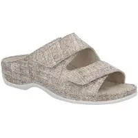 Berkemann 01002-561 brons-wit wijdte E-H Muilen | Maat 8 Dames Beige