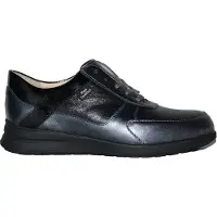 Finn Comfort 02282 CORATO wijdte K Veterschoenen | Maat 4.5 Dames Zwart