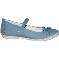 Twins 0033275 wijdte 2.5 Ballerina's | Maat 36 Meisjes Blauw