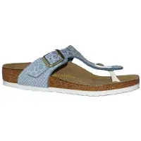 Birkenstock gizeh-breed Teenslippers | Maat 30 Meisjes Blauw