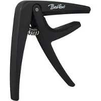 Boston Capo - BC-85-BK - Veermechanisme - Western en elektrische gitaar - Zwart