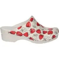 Sanita Flex 314 Fruity Aardbei - Klompen - Rood/Wit - 40