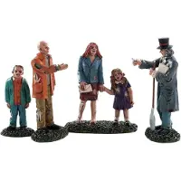 Lemax Buying a new home set of 4