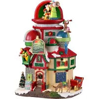Lemax Santa'S Stratospheric Observatory battery operated (4.5V) Kerst
