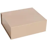 HAY Colour Storage M doos met deksel 29,5x35 cm Nougat