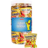 Haribo Goudberen "Jij bent BEREtof!" - snoepcadeau - fruitsmaken - 600g