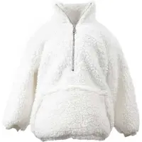 Unique living hoodie willow kids dove white -43x47cm