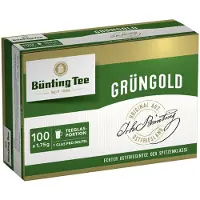 Bünting Thee Grungold Theebeutel Pak - 10x 100 stuks