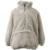 Unique living hoodie willow kids chateau grey -43x47cm