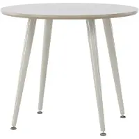 Venture Home Plaza eetkamertafel voor kinderen Ø60 cm beige.