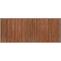 vidaXL Vloerkleed rechthoekig 80x200 cm bamboe bruin