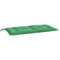 vidaXL Tuinbankkussen 110x50x7 cm oxford stof groen