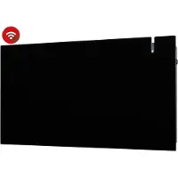 DRL Products EREA WI-FI Infrarood-paneelradiator 1000 Watt | Zwart glaspaneel (45cm x 80cm)