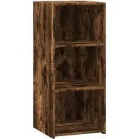 vidaXL Dressoir 40x41x93 cm bewerkt hout gerookt eikenkleurig